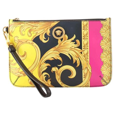 versace coin pouch|authentic versace purses.